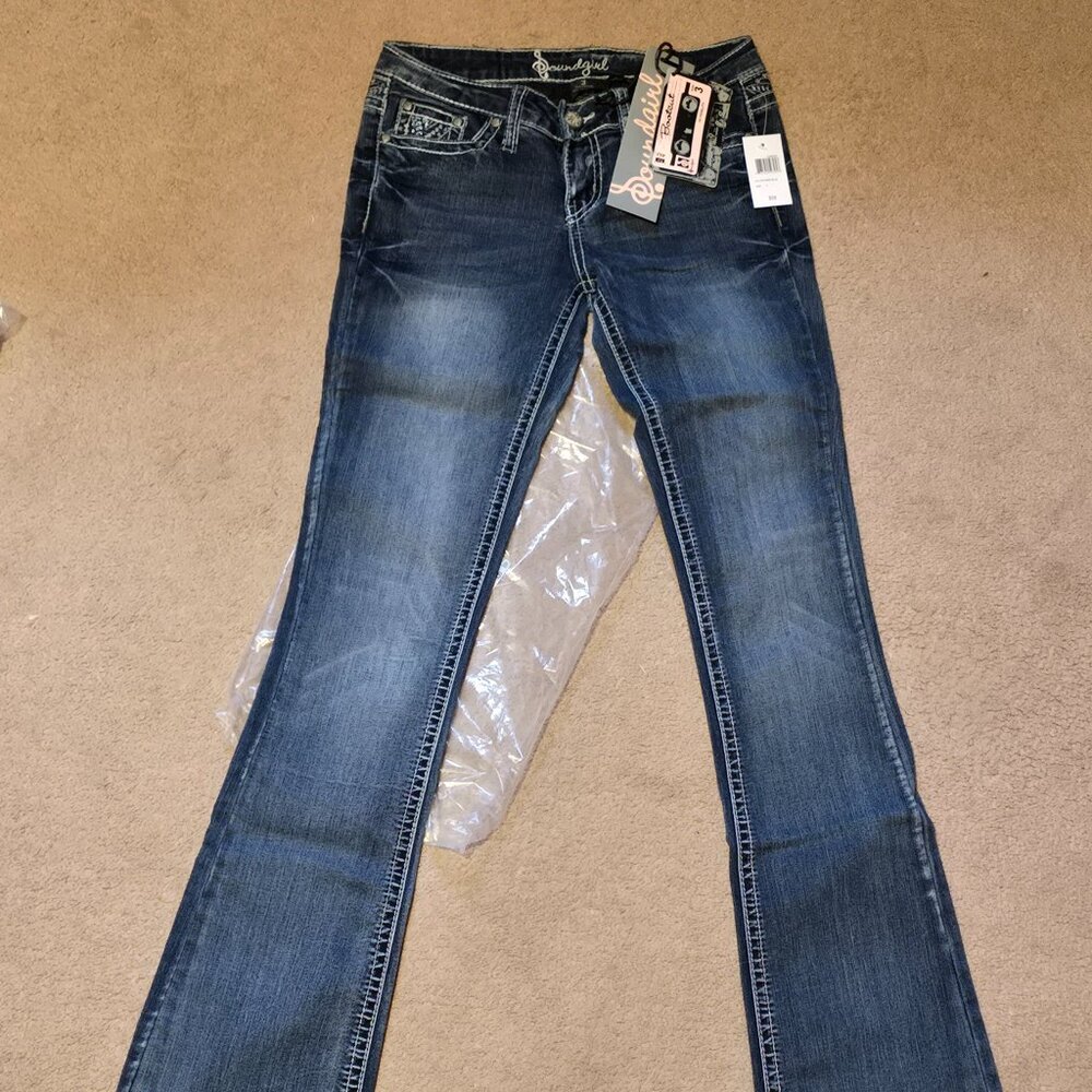 Soundgirl Bootcut Jeans Juniors Size 3 - NWT